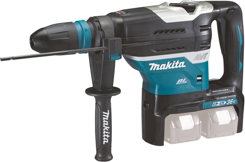 Makita - Akku-Bohrhammer DHR400ZKUN, sds-max, 2x 18V ohne Akku und Ladegerät im Koffer