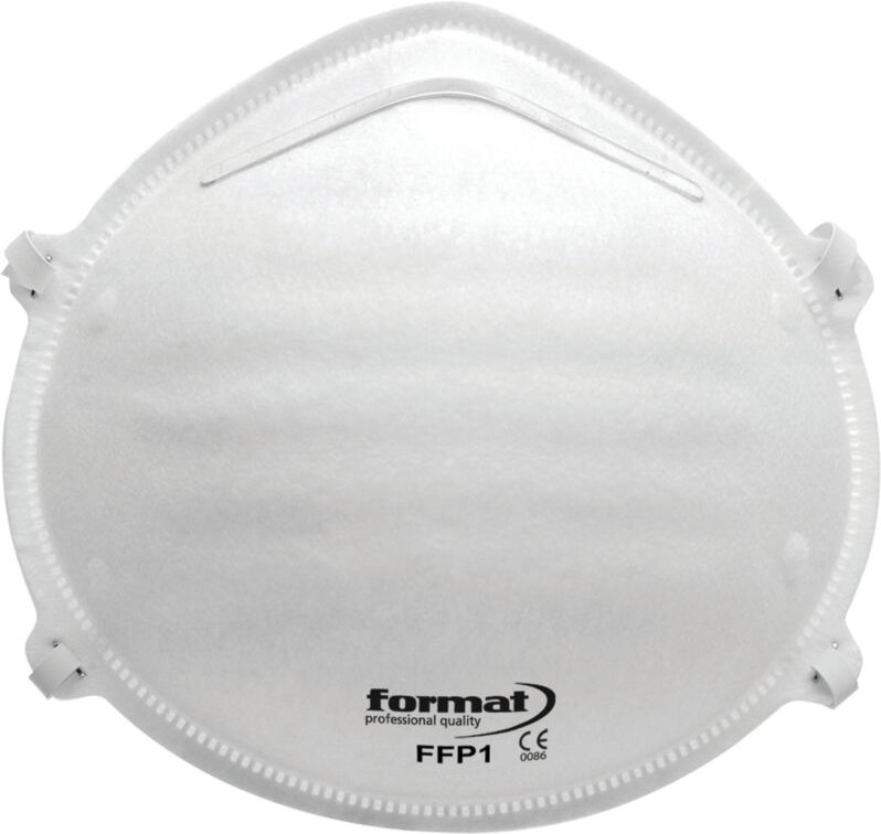 FORMAT Atemschutzkonturmaske ohne Ventil FFP1