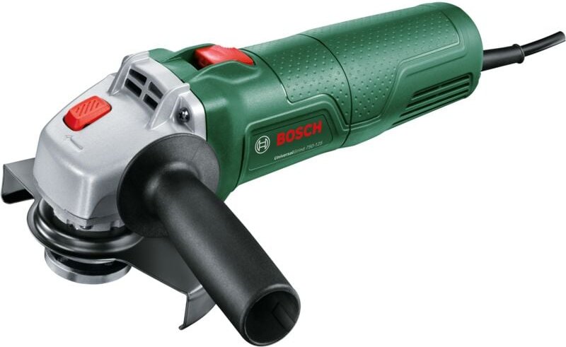 Kompakter Winkelschleifer UniversalGrind 750-125 (750 w, 750 w, zum Schleifen, Trennen und Bürsten, im Karton) - Bosch