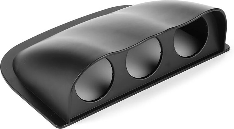 Hochleistungsfähiger 2-Zoll-Dreifach-Armaturenbrett-Instrumentenhalter, für Autoinstrumente, universelles Autozubehör, A...