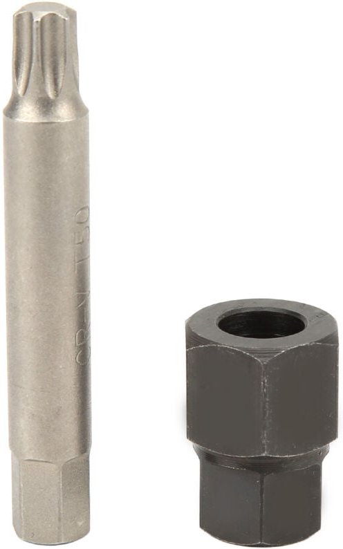 FOREHILL Werkzeugsatz zum Ausbau der Entkopplungsriemenscheibe von Lichtmaschinen mit Steckschlüssel-Wellen-Ersatzbit fü...