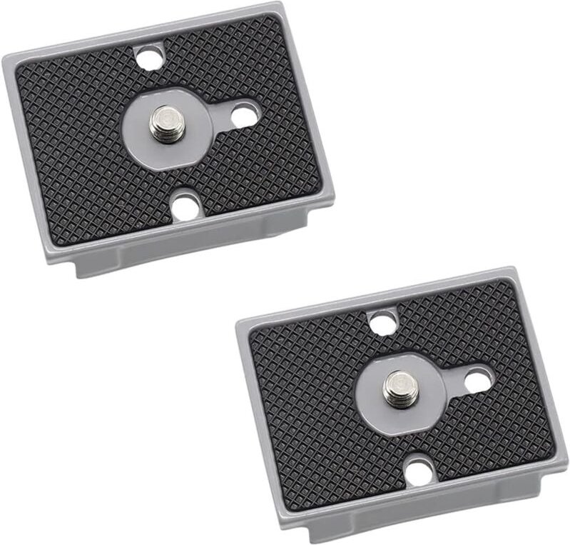 Schnellwechselplatten mit 1/4"-Schrauben, kompatibel mit Manfrotto 200PL-14, Universalstativ mit Schnellwechselplatte, 2...