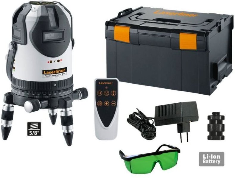 Laserliner - Kreuzlinien-Laser PowerCross-Laser 8G - 032.090L