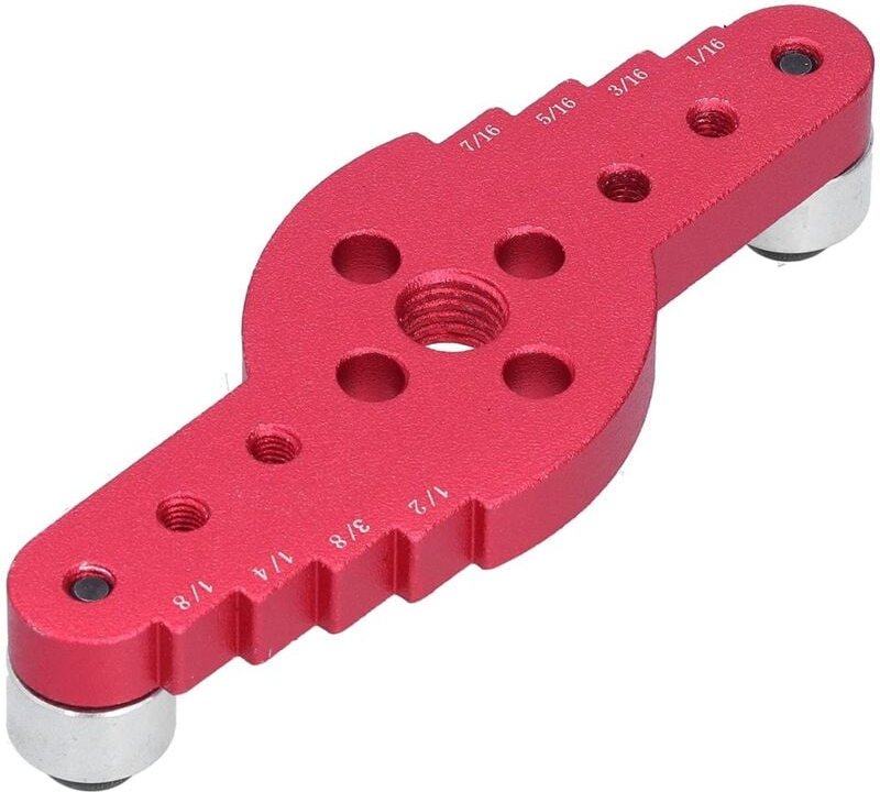 Set mit Bohrschablonen für Bolzenbohrungen, hochpräzise, verschleißfeste Handbohrschablone mit 6 mm, 8 mm und 10 mm Bohr...