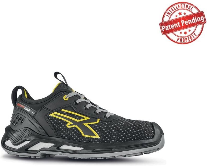 Sicherheits-Sneaker SVEN ESD S3 CI SRC - Schwarz/Gelb 42