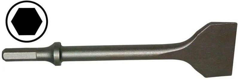 Güde - Breitmeißel Meißel 180x50 mm für Meißelhammer Bohrhammer Abbruchhammer