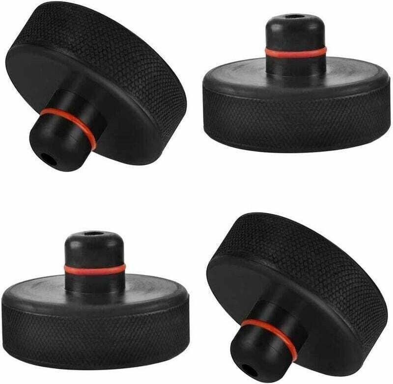 4 Stück Jack Pad Block, Gummiblock kompatibel mit Tesla Model 3 Model Y Model S Model