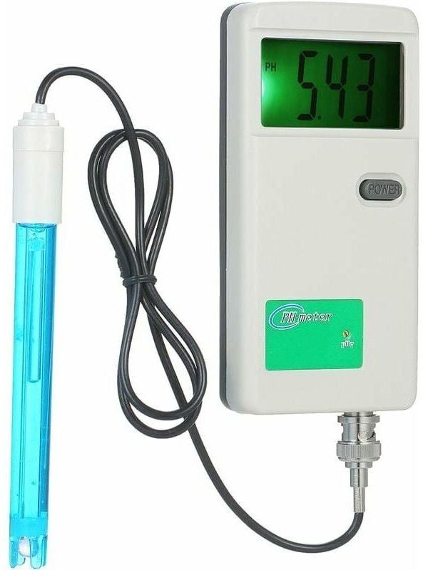 PH-Meter, hochpräziser PH-Tester, tragbares Display mit Hintergrundbeleuchtung, Trinkwasserqualitätstester für Laborwass...