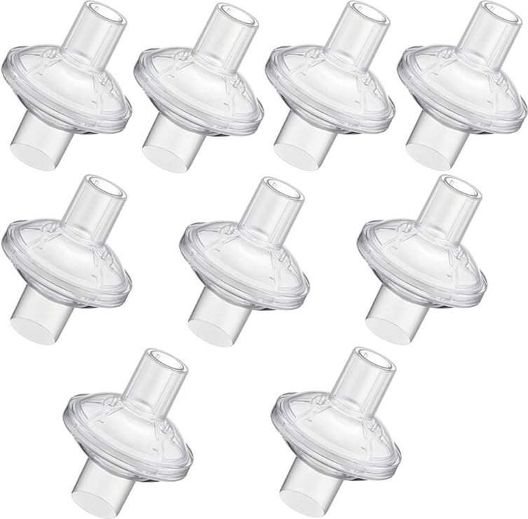 Universeller Inline-Filter für cpap- und BiPAP-Geräte