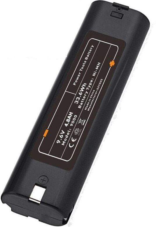 Pdstation - 9,6 v 4800 mAh Ni-MH Ersatzbatterie für Makita 191681-2 632007-4 9000 9001 9002 9033 9034 9600 4190D 6012HD ...