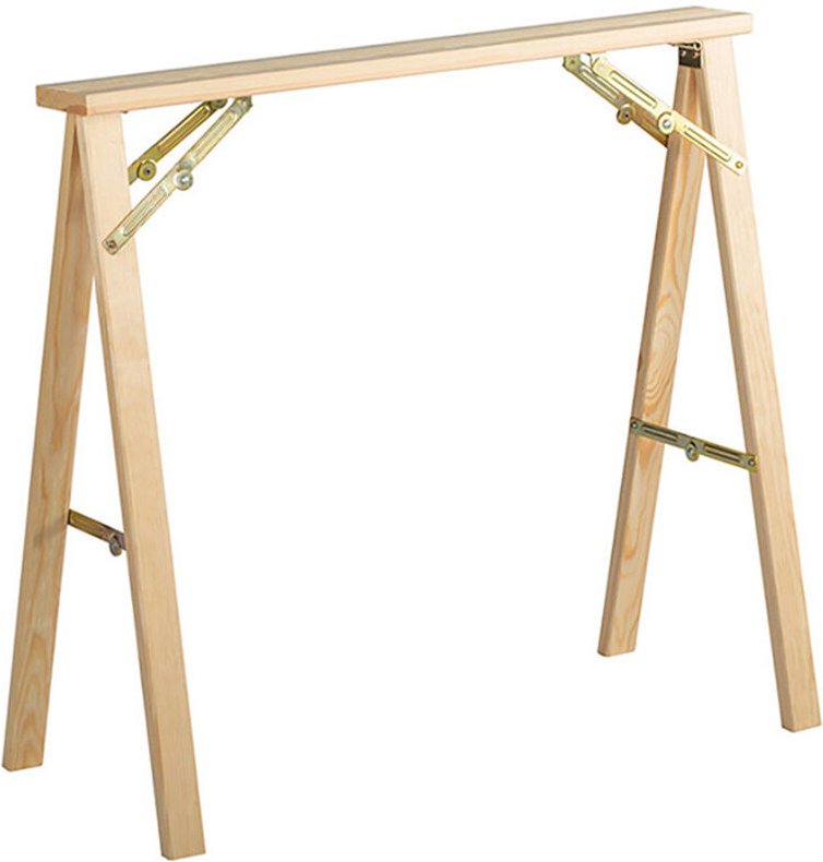 Faltbarer massiver Kiefernständer KIPLI 73,5x79,5x40cm ASTIGARRAGA