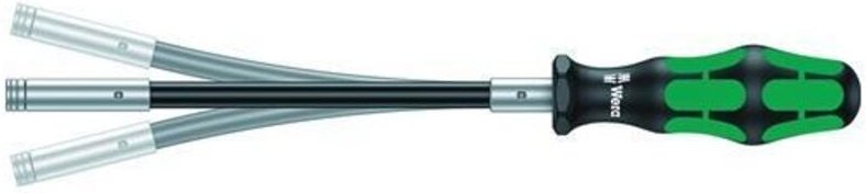 393 s Bits-Handhalter extra slim mit flexiblem Schaft, 1/4' x 173,5 mm - Wera