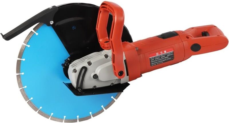 Gojoy - Betonsäge Trennschleifer mit 35cm Diamantblatt 3800r/min Nass-/Trockenbetonsäge Staubfreies Schneiden Steinschne...