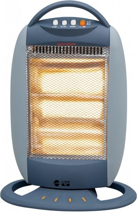 Stufa Alogena Oscillante 3 Livelli Di Potenza 400/800/1200w