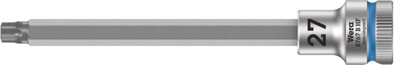 Schraubendrehereinsatz mit Haltefunktion 3/8 T27x107mm Wera