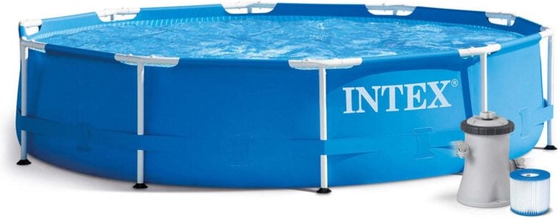 Rahmen gartenpool 305 x 76 cm 15in1 intex 28202 sprudelmaschine kostenlos