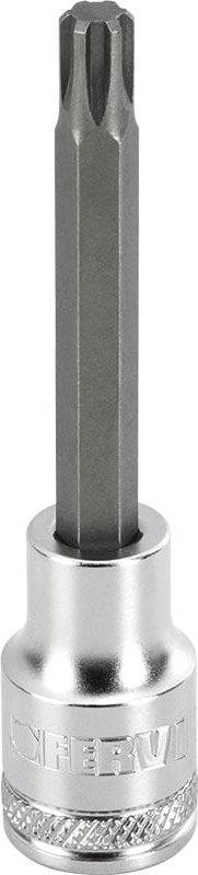 Steckschlussel mit langem Rippeneinsatz M9 1/2 Fervi bn433l009a