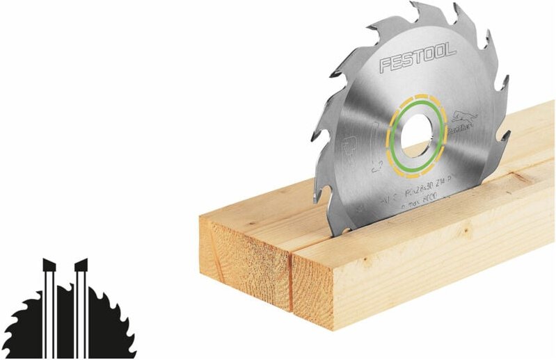 Kreissägeblatt wood rip cut hw 160x2,2x20 PW12 - 496301 - Festool