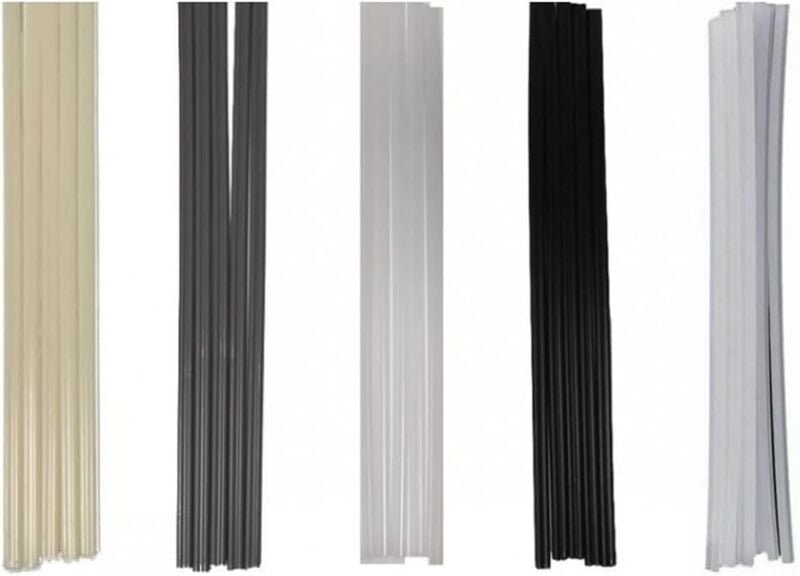 50Pcs Tiges Soudage Plastique Bâtons de Soudage ABS/PP/PVC/PE Baguette Plastique Baguette de Soudage Plastique Soudage S...