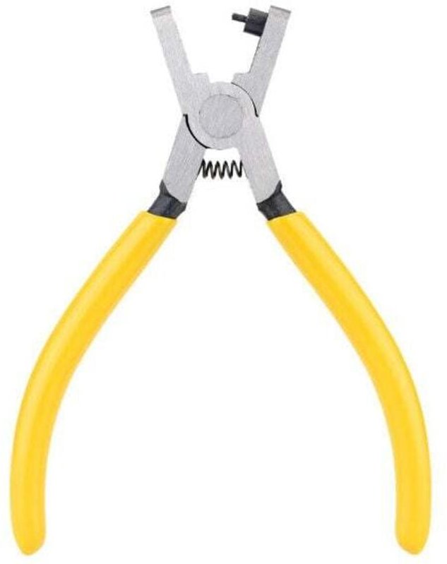 Universal-Lochzange für Uhrenarmbänder und Leder (2,0 mm), Reparaturwerkzeug für Armbänder, Gürtel, Hundehalsbänder, Sch...