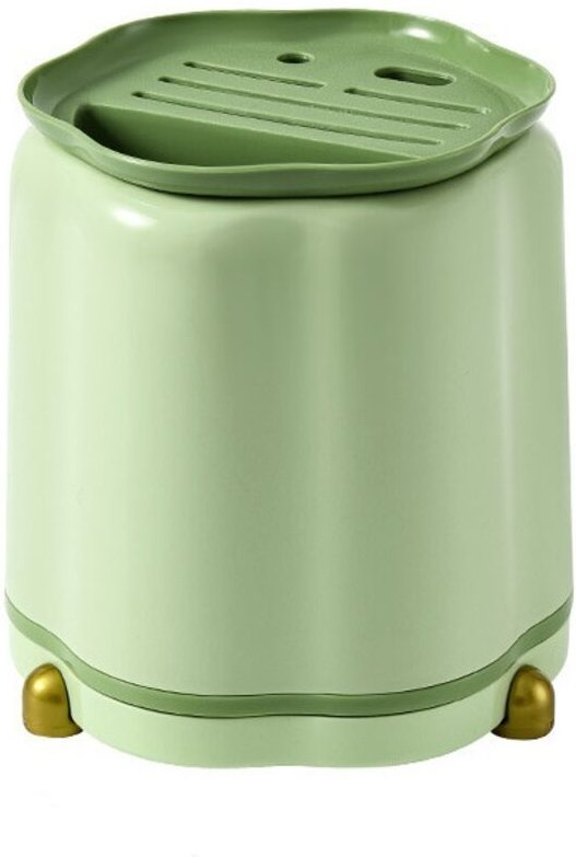 Drehbarer Werkzeugträger, 360° drehbarer Messerhalter, Tischmesser-Organizer, Aufbewahrungsbehälter für Oberflächenbehan...