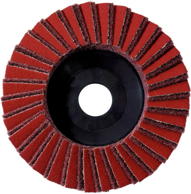 Metabo - Kombi-Lamellenschleifteller 125 mm, grob, aus Viesmaterial und Schleifpapier