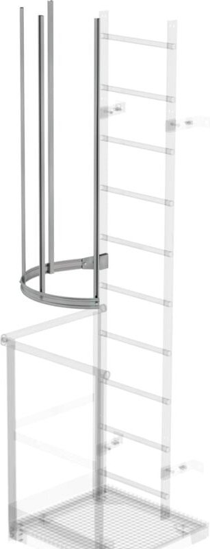 Günzburger Steigtechnik - Rückenschutzerweiterung Stahl verzinkt - 063277