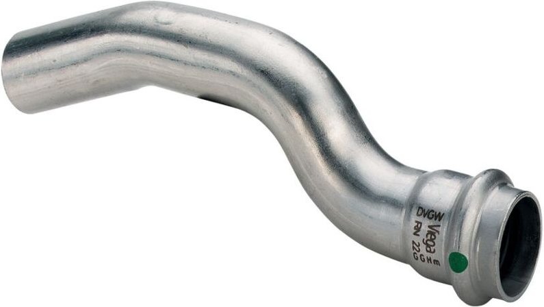 Viega Überbogen mit SC Sanpress Inox 2327 in 15mm Edelstahl