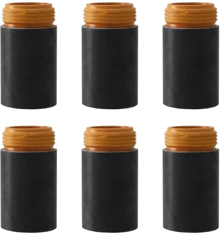 6 Stück 220854 Haltekappe Plasma-Verbrauchsmaterial Passend für 45XP/65/85/105 Schneidbrenner