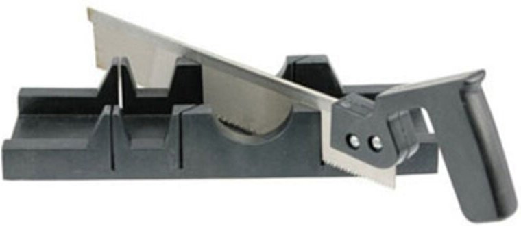 Kunststoff-Gehrungsführung + Säge 300x95mm mt48525