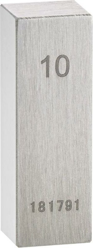 Einzel-Parallel-Endmass Toleranzkl. 2 1,17 mm - Fortis