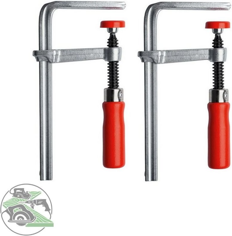 Ganzstahl Schraubzwinge GTR12 120x60 VE2 für Führungsschiene - Bessey