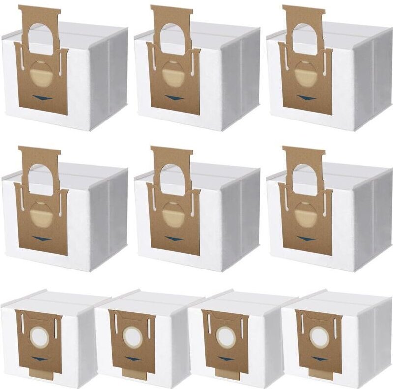 Vtizikl 10 Sacs d'Aspirateur Compatible avec ECOVACS DEEBOT N8+ N8 Pro N8 Pro+, T8 T8+ T8 AIVI T8 AIVI+ T8MAX T8Power, T...