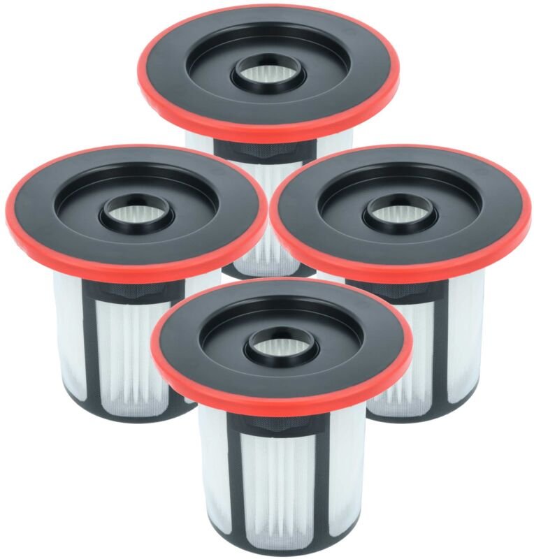 vhbw 4x Staubsaugerfilter kompatibel mit Bosch BCS61PET02, BCS61PET03, BCS61PET01, BCS61PE2AU04, BCS61PET04 Staubsauger ...