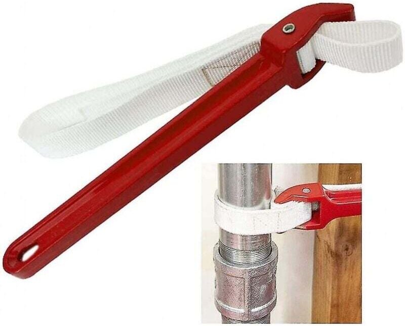 Gurtschlüssel, 12-Zoll-Gurtschlüssel, verstellbarer Gurtschlüssel, Deckel von Einmachgläsern, Festziehen, Lösen, Sanitär...