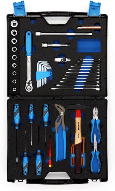 Werkzeugkoffer touring, 49-tlg. - Gedore