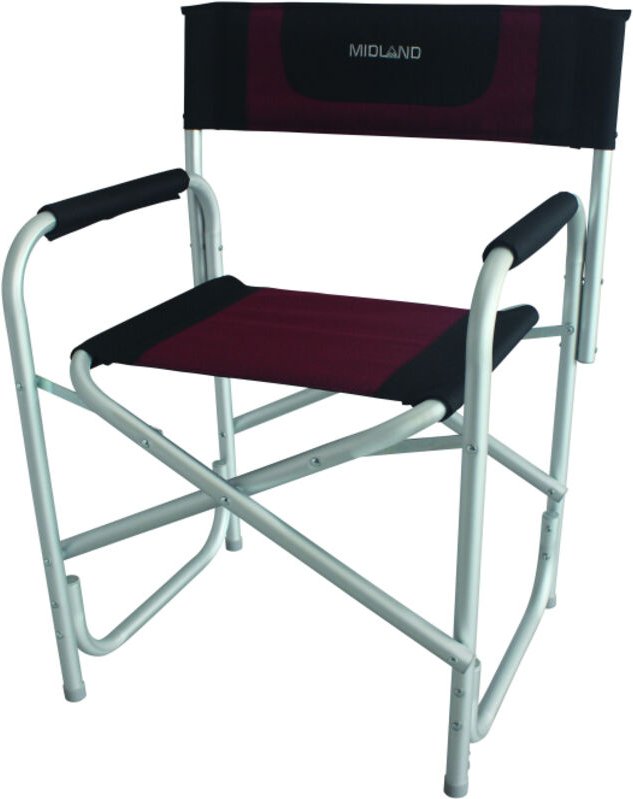 Direktorstuhl Schwarz/Rot - Midland