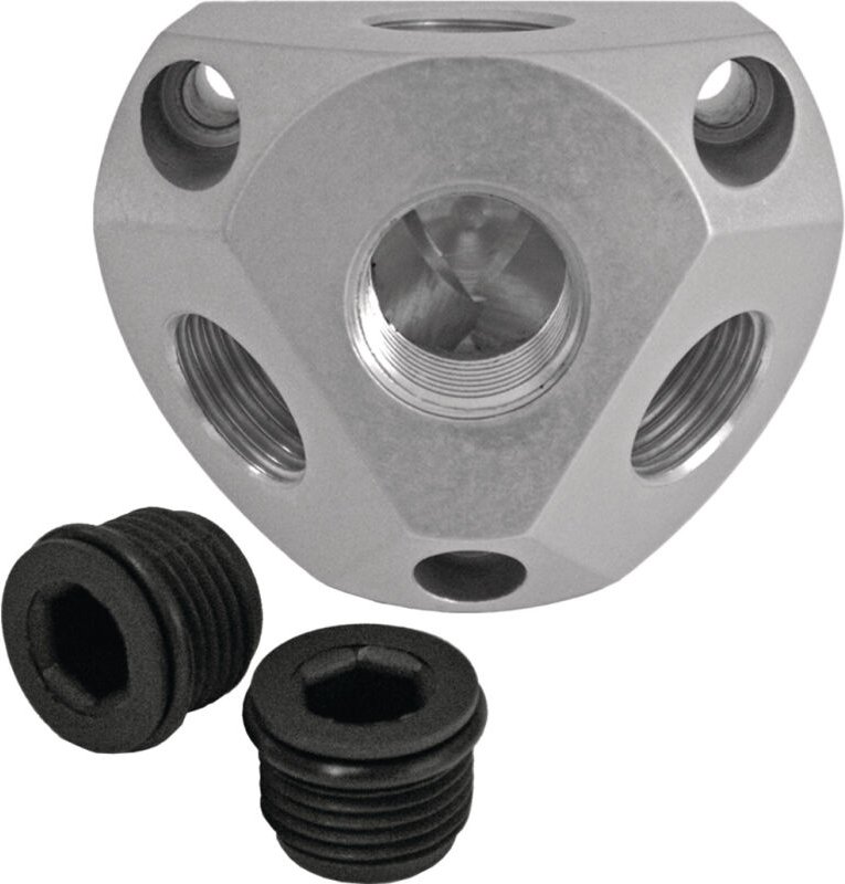 Aircraft Luftverteilerdose ¾ Eingang / ohne Durchgang, 2151934