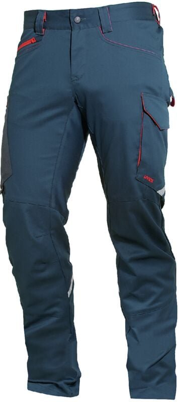 Uvex Suxxeed 7424 Herren-Arbeitshose - Blaue Männer-Cargohose: 64