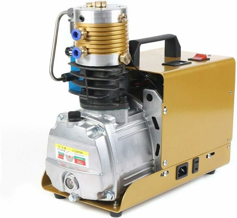 Elektrische Hochdruckluftpumpe mit Öl-Wasser-Abscheider Hochdruck Luftkompressor 30MPA 4500PSI PCP