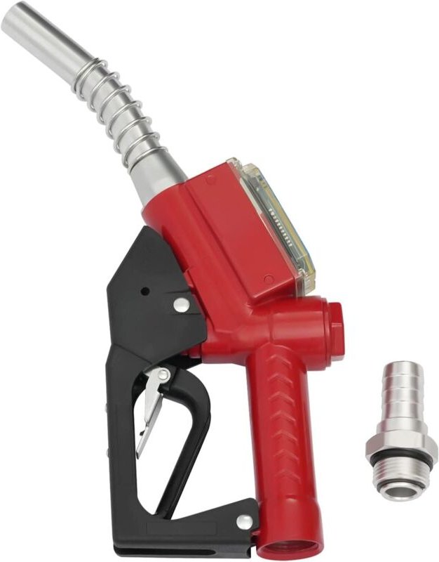 1,5 m³/h Tankpistole, mit elektronischem Display, 360° drehbarer Anschluß, Diesel-, Kerosen- und Benzintank