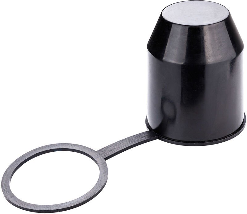 Dema - Schutzkappe Schutzabdeckung Kappe für Anhängerkupplung mit Halterung