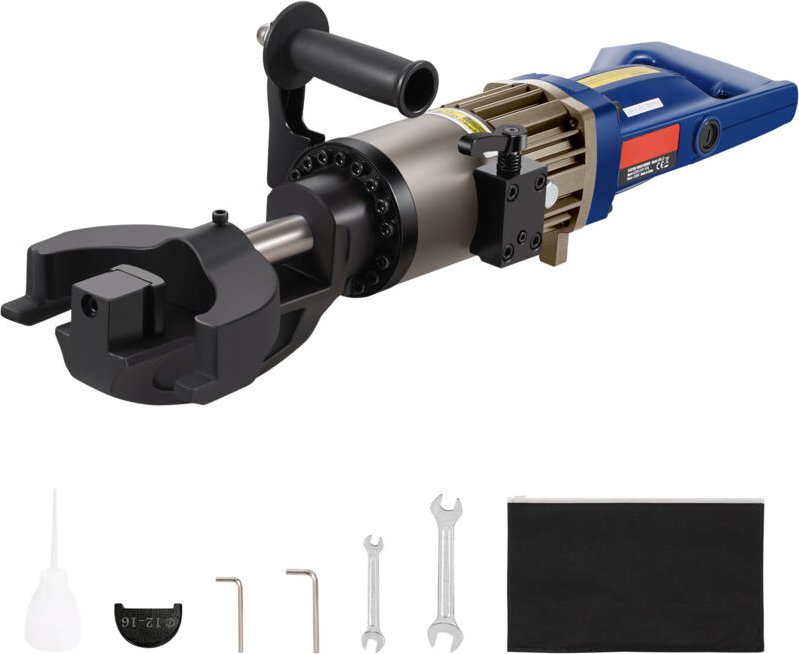 Mophorn - 1500 w elektrischer hydraulischer Bewehrungsbieger, 12 – 22 mm, tragbar, Hochleistungsstahl, Baustelle, 220 v,...