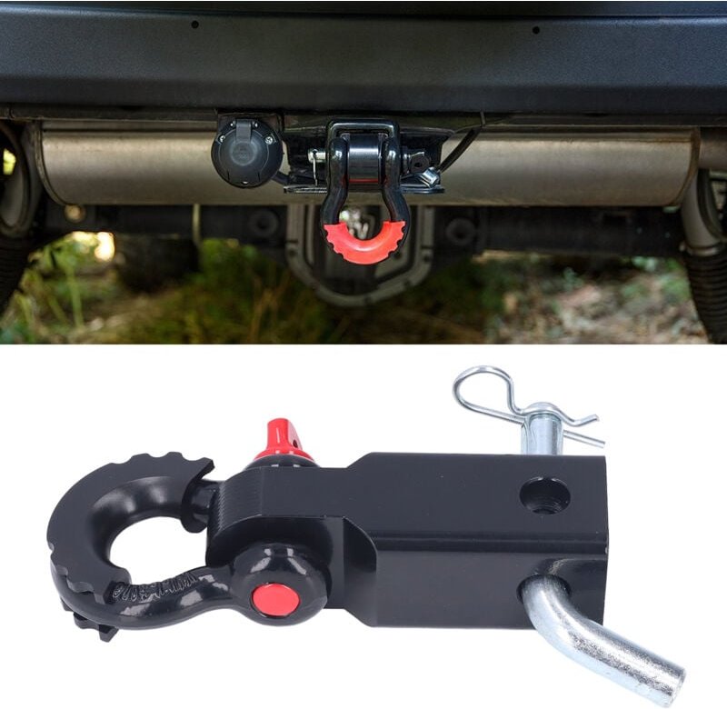 Ej.Life 2-Zoll-Auto-Schäkel-Anhängerkupplungsempfänger, Schäkel-Anhängerkupplungsempfänger, Universal-Schäkel-Anhängerku...
