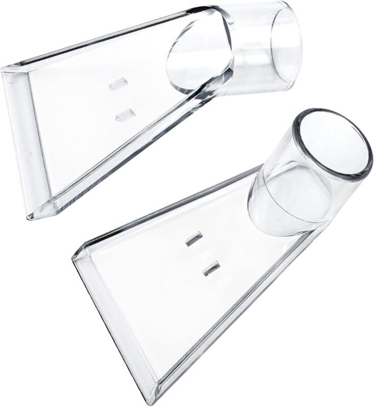 2 Stück Wasserstaubsaugerdüsen 38 mm, Shampoo-Düse für Staubsauger, Kunststoff-Injektor- und Extraktionsdüse, Staubsauge...