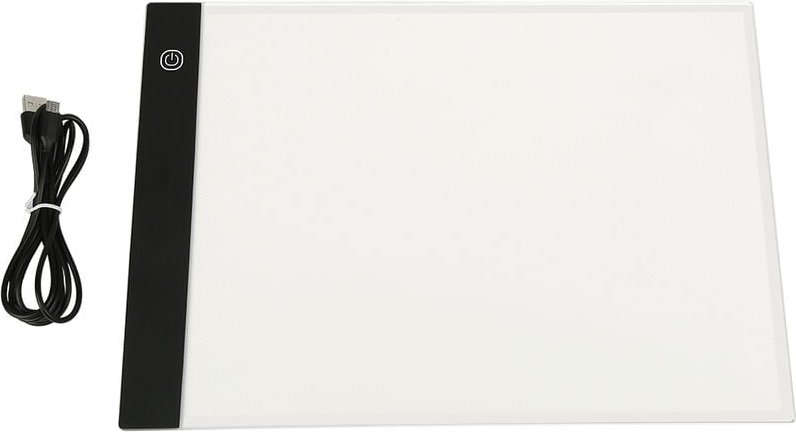 Leuchttisch A4 Led Haloyo Leuchtplatte Zeichnen Light Pad mit usb Kabel für Diamond Painting,Zeichnung, Malen, Animation...