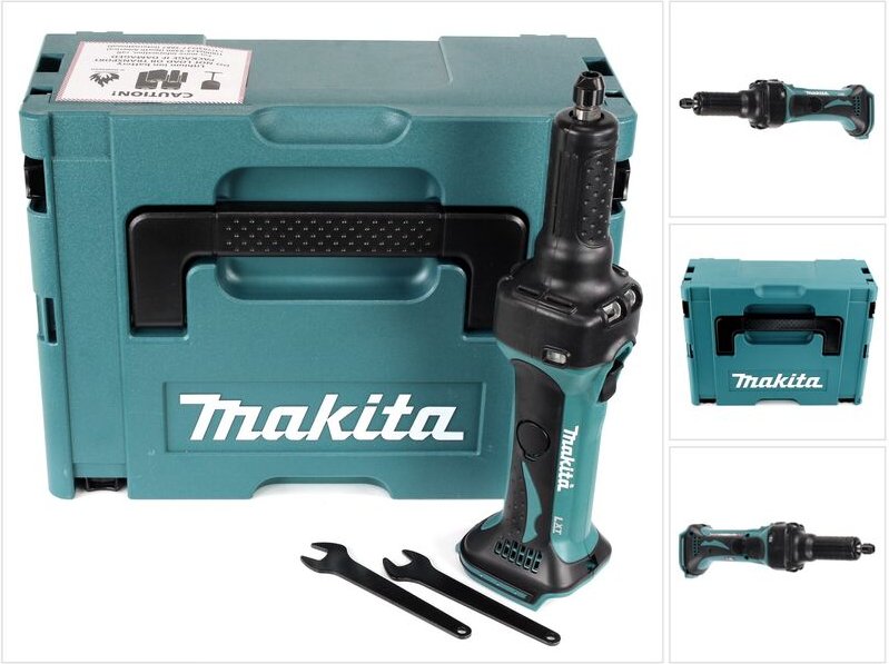 Dgd 800 zj Akku Geradschleifer 18V 26.000min-1 Solo im Makpac - ohne Akku, ohne Ladegerät - Makita