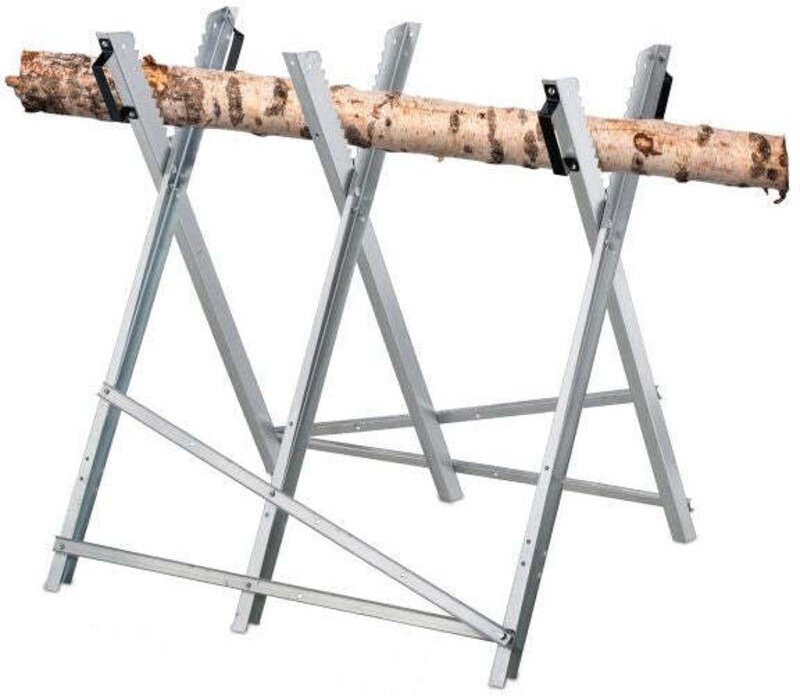 Klappbarer Sägeständer aus Metall