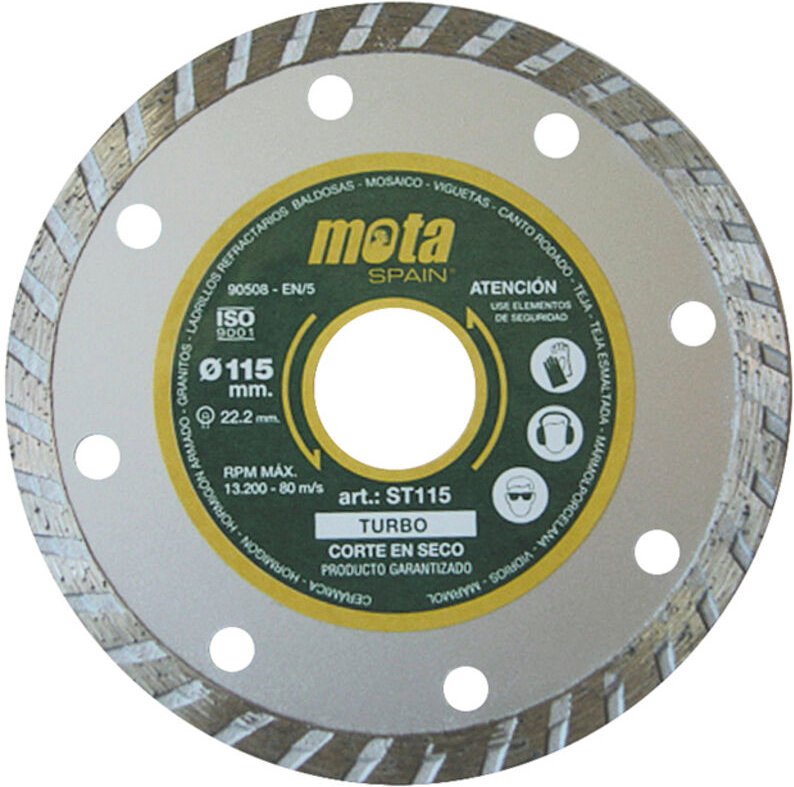 Mota - 230mm Turbo-Diamantblätter ss230p