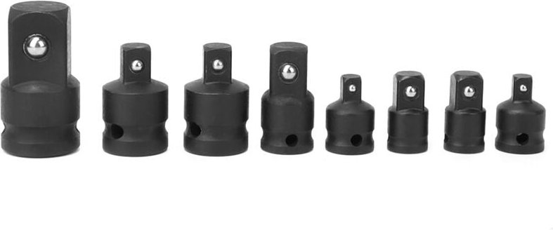 8-teiliges Steckschlüssel-Adapter-, Reduzier- und CRV-Schlagschrauber-Konverterset